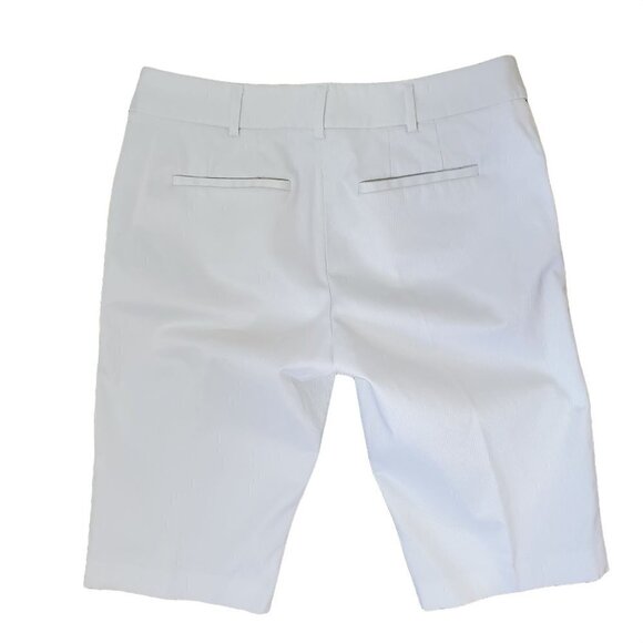 New York & Co Sz 4 Pedal Pushers White Twill Hip Pockets Back Pockets NEW - Picture 3 of 7